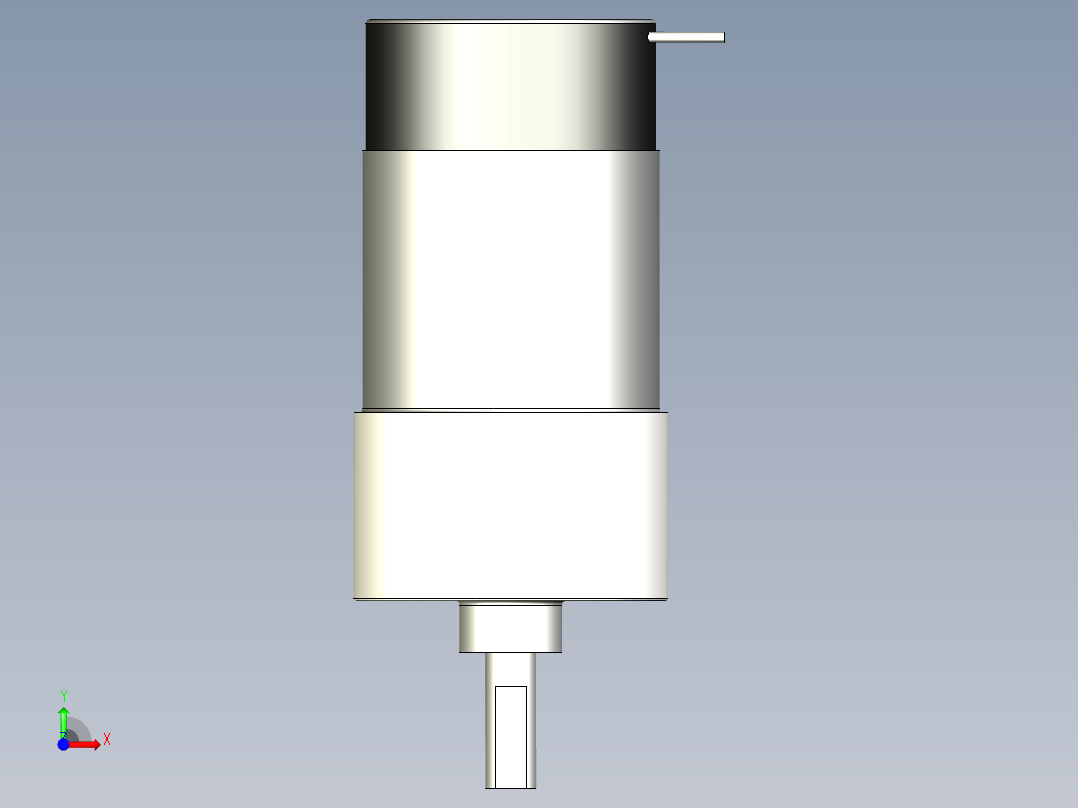 olulu直流齿轮电机-12前视图