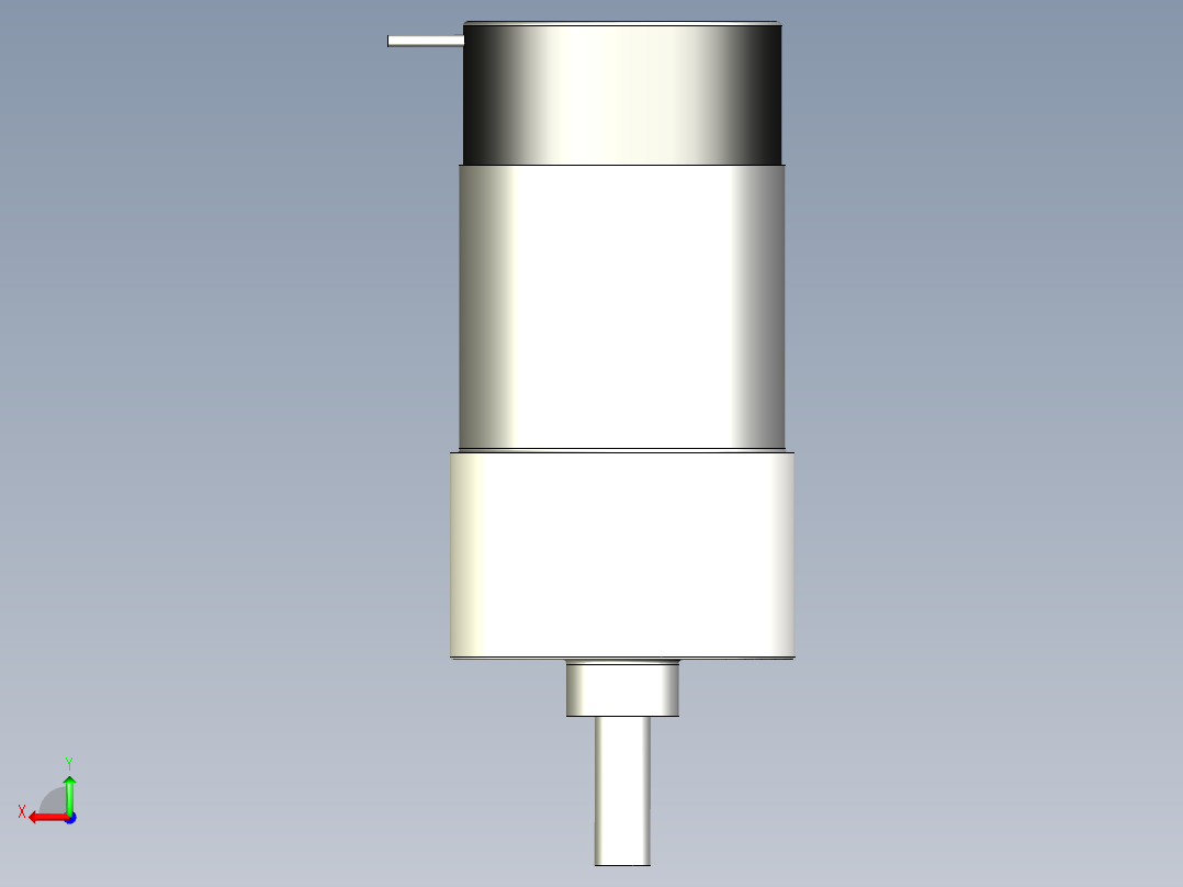 olulu直流齿轮电机-12后视图