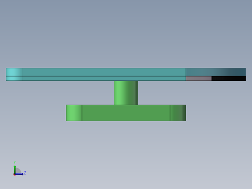 转盘传送装置左视缩略图
