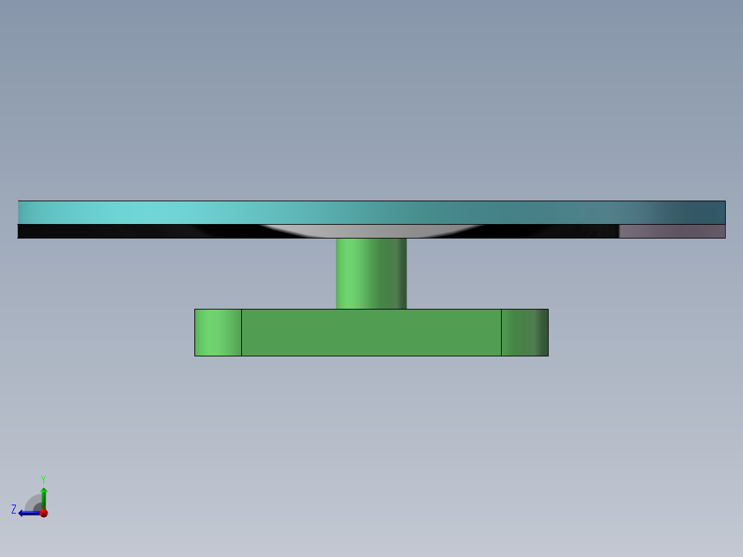 转盘传送装置右视图