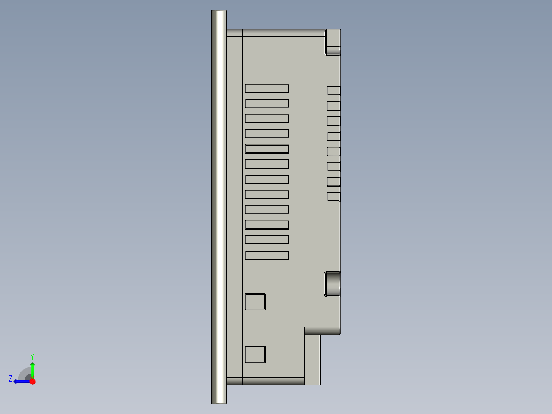 6AV2124-0GC011-0AX0右视图