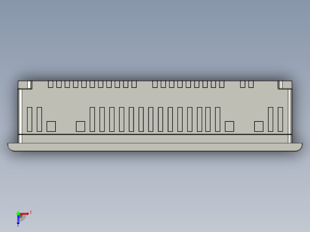 6AV2124-0GC011-0AX0俯视图