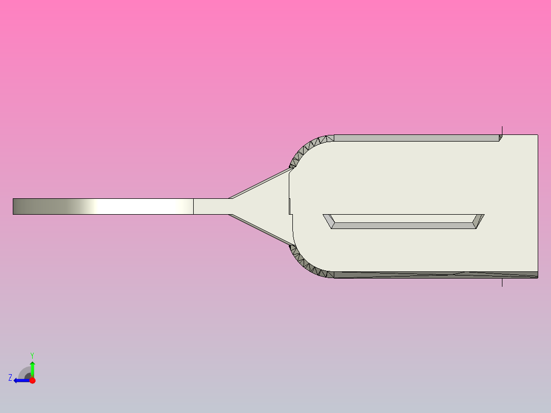 电池支架右视图