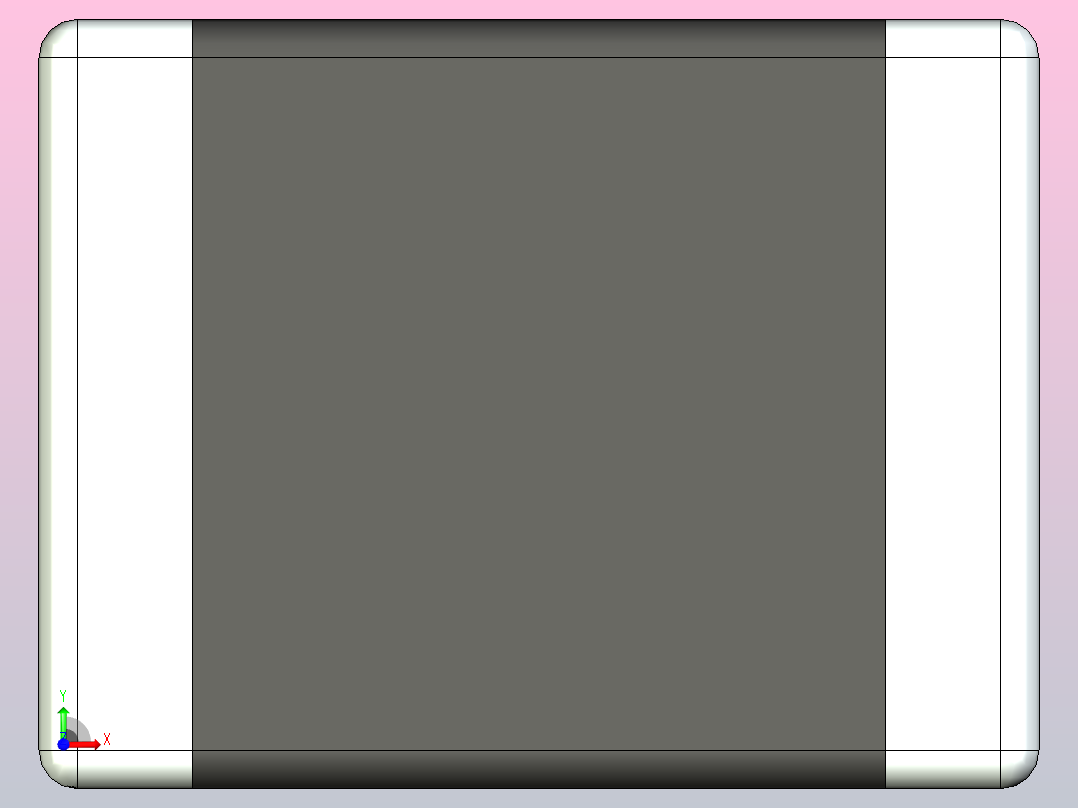 87x 片式电阻器封装 （SMD）RESC1310X51N前视图