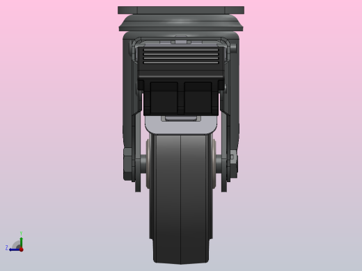 TCH-511-6474854脚轮右视缩略图