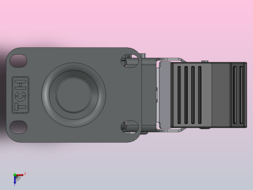 TCH-511-6474854脚轮俯视缩略图