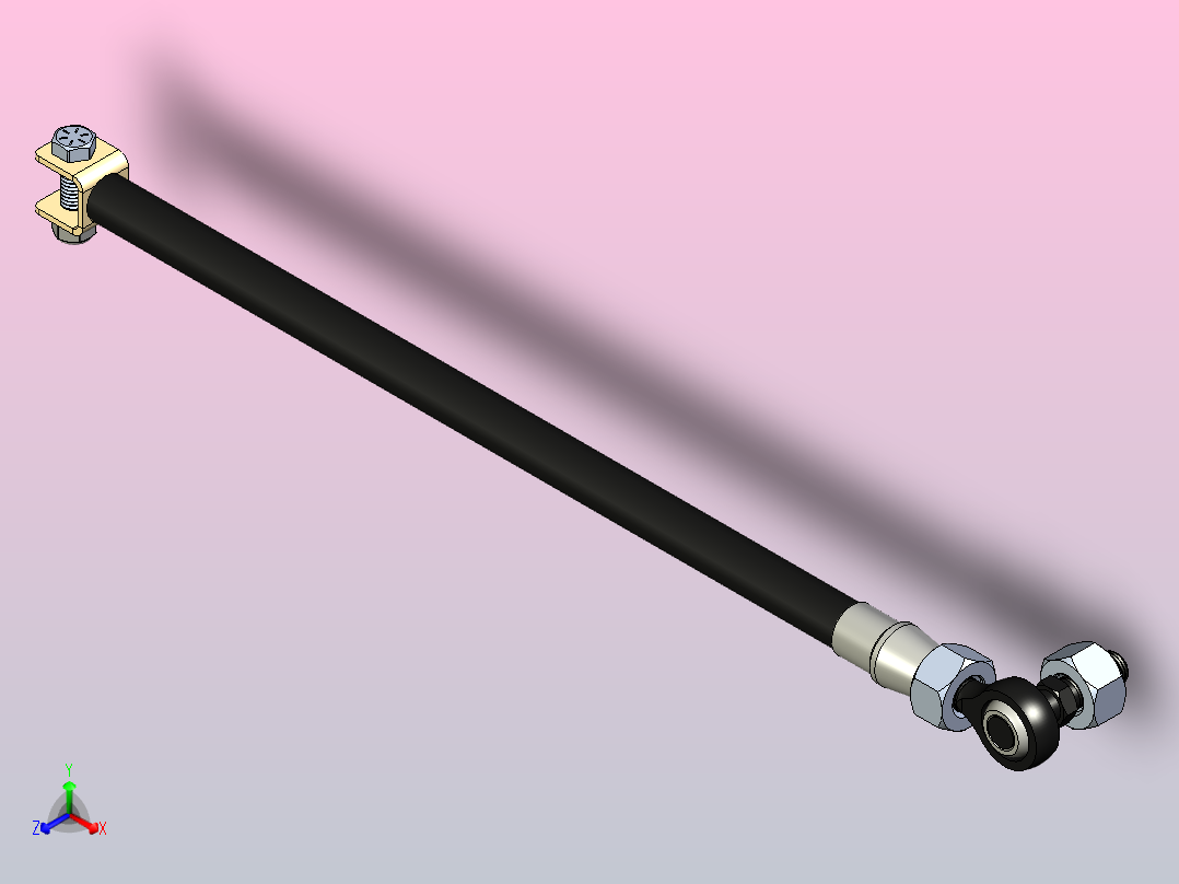 转向拉杆主视图