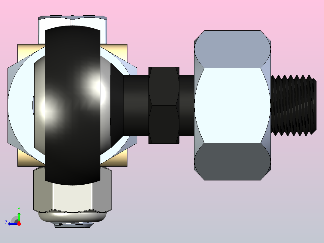转向拉杆右视图