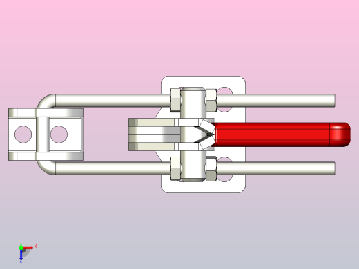 快速夹钳HS-40820.IGS俯视缩略图