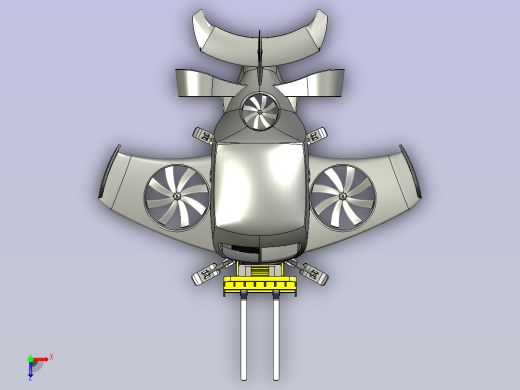 航空叉车  STEP俯视缩略图
