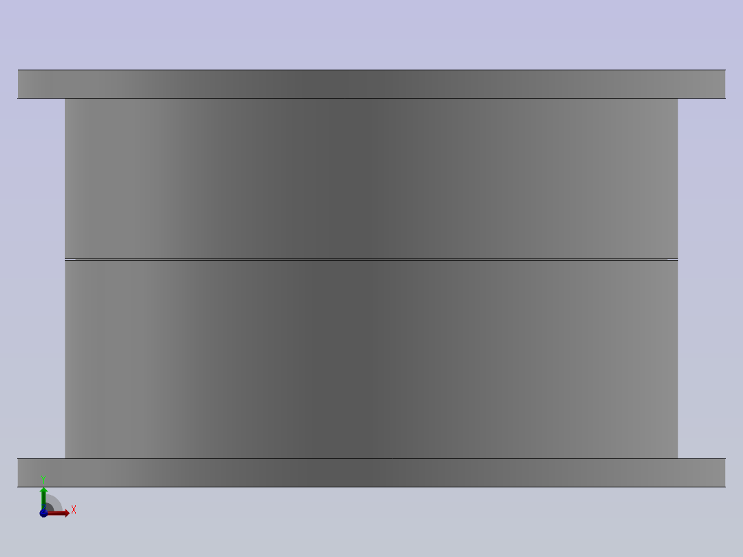 可调节的圆形孔前视图