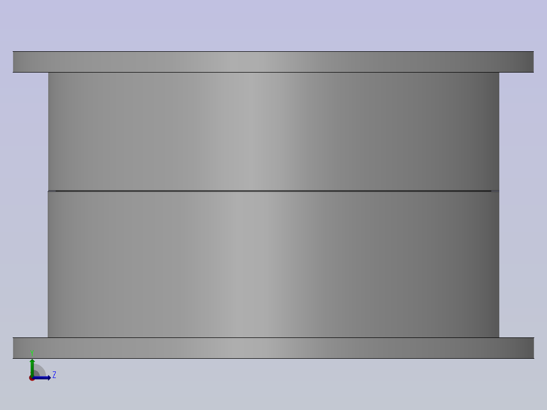可调节的圆形孔左视图