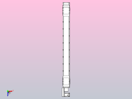皮带直线轴双滑块型TPA-GCBS-150-P80-L625-QL-M75-N3俯视缩略图