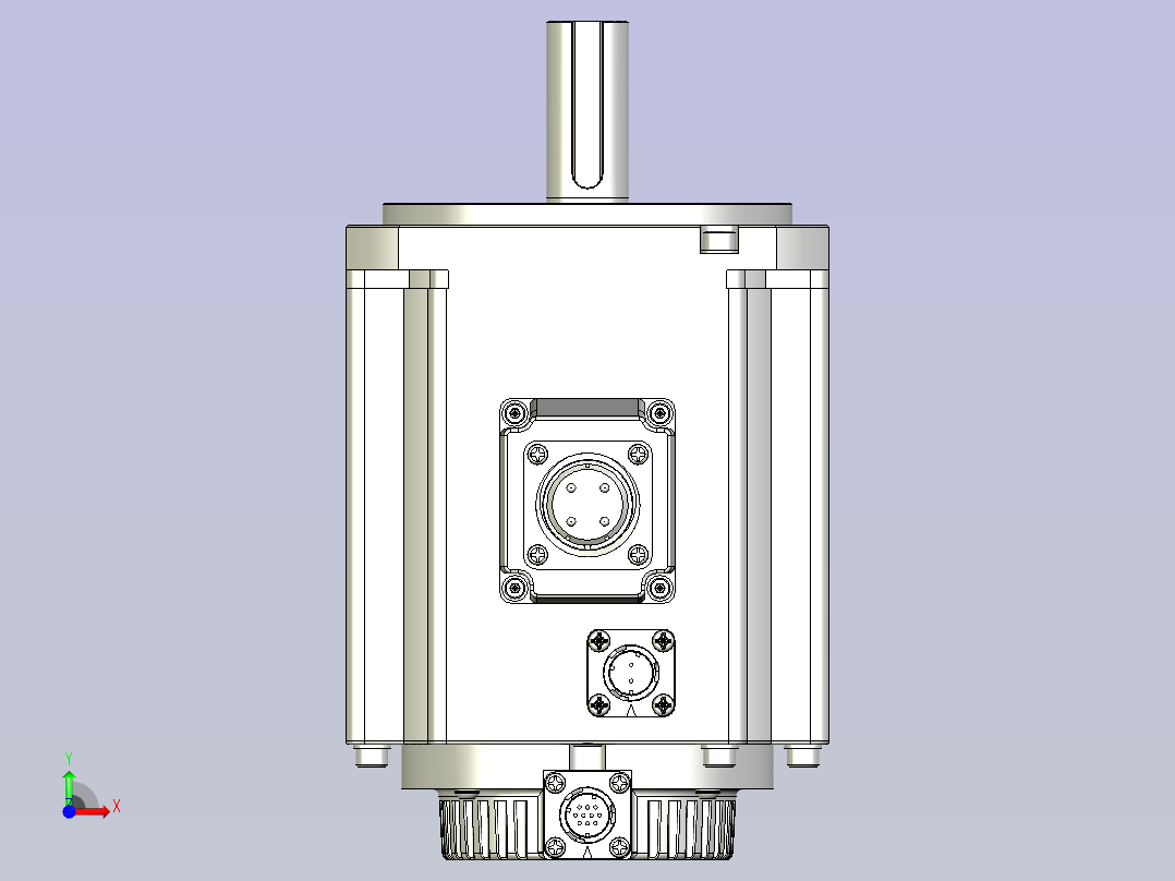 禾川电机 X3MM150A-B2LN前视图