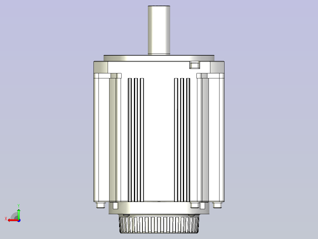 禾川电机 X3MM150A-B2LN后视图