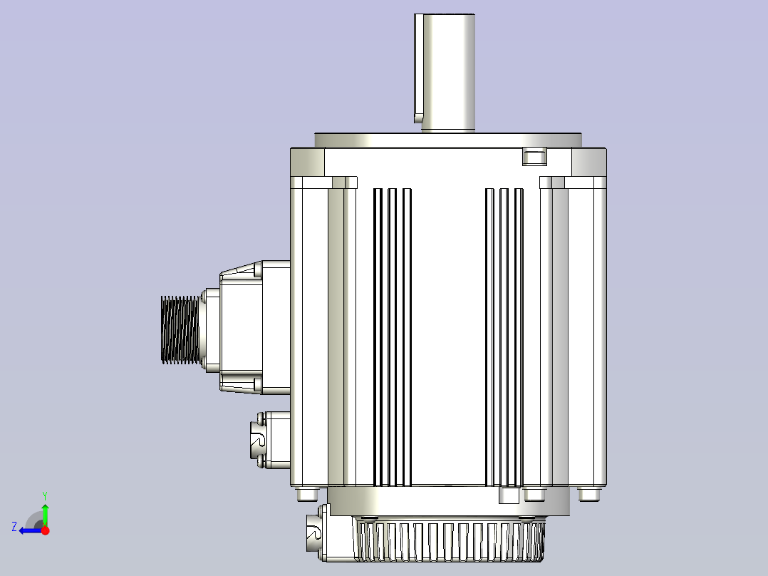 禾川电机 X3MM150A-B2LN右视图