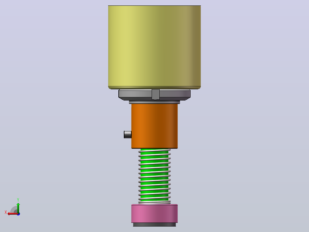 负压灌装阀 SW2016后视图