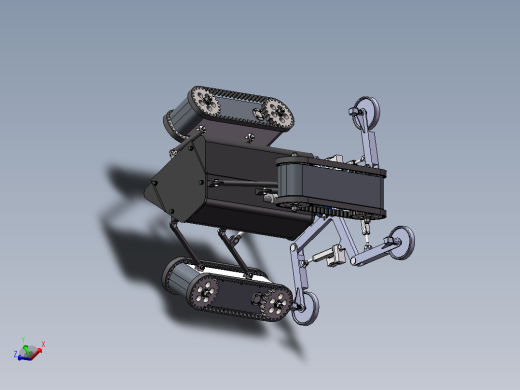 管道机器人设计sw+cad+计算说明书