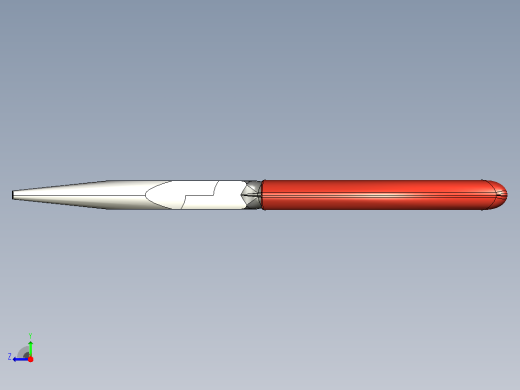 Knipex 25-160 尖嘴钳右视缩略图