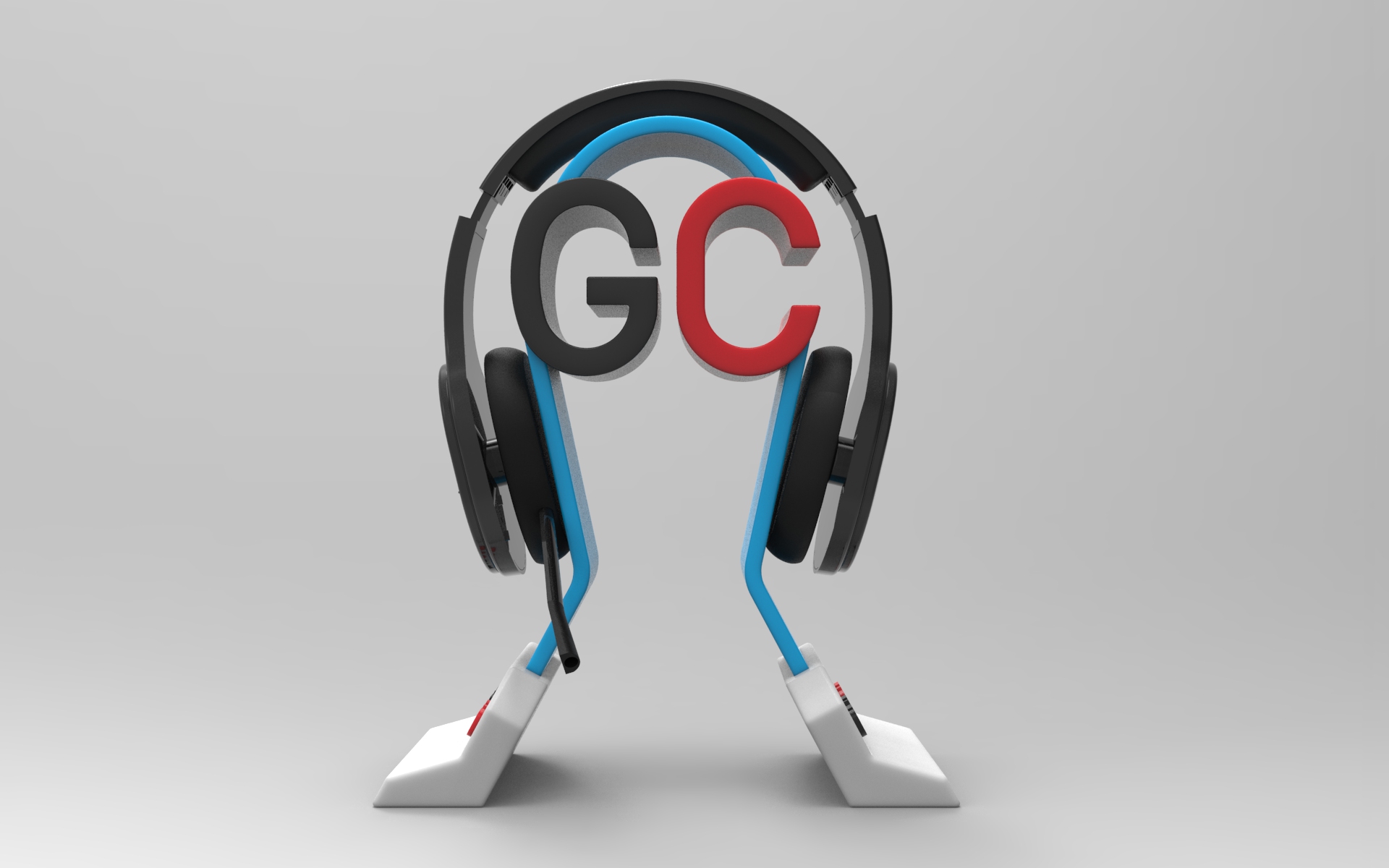 grabcad耳机架111
