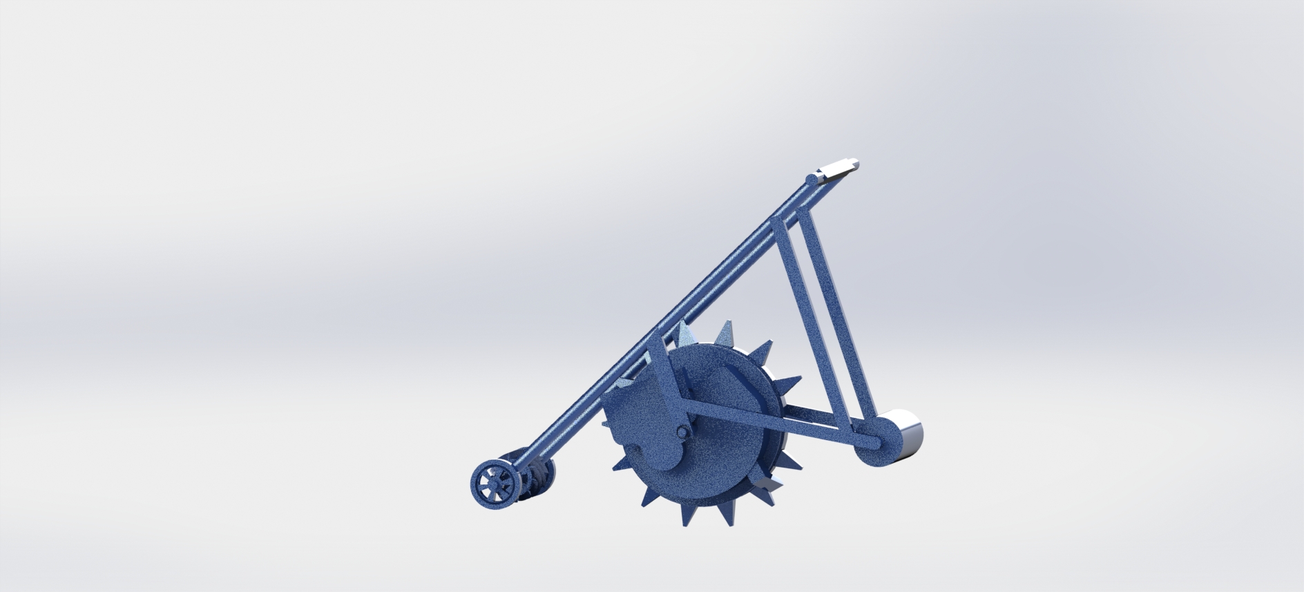 便携式SGYM种子播种机结构3D图纸+Solidworks设计