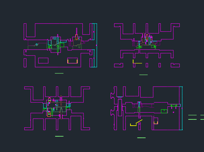 宝马隔热板的工法及模具图