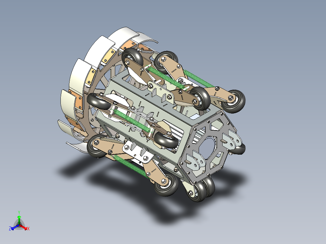 污水管道清理机器人 X_t