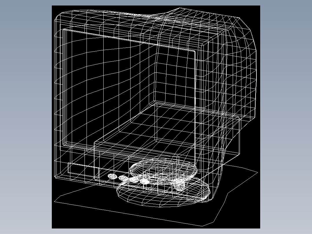 室内家具和灯具等的模型三-K-E09