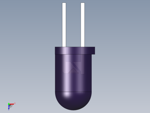 LED_Round_UV_D5.0mm俯视缩略图