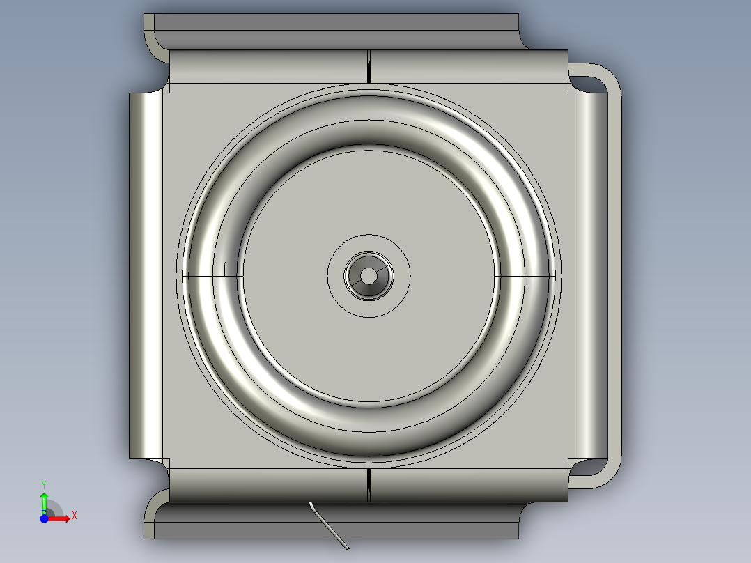 支撑减震(2)前视图