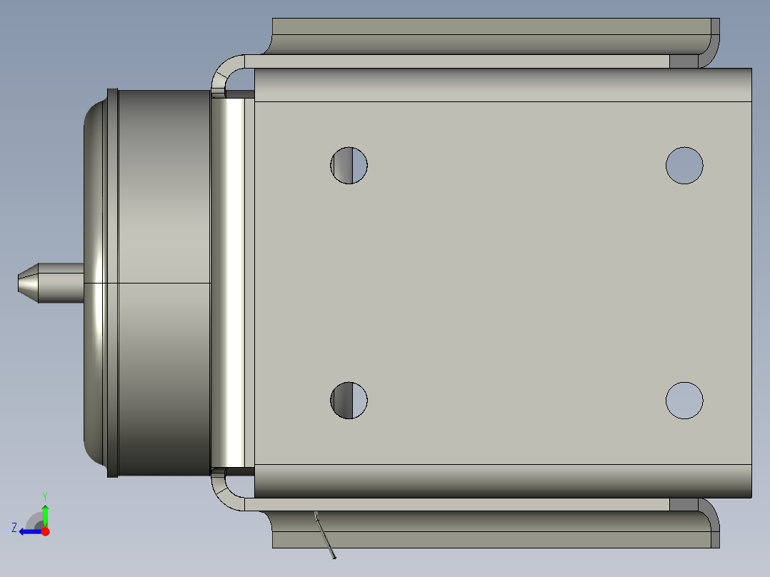 支撑减震(2)右视图