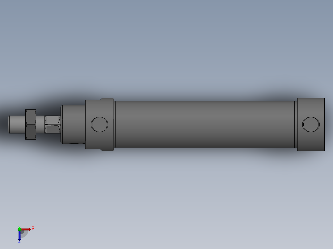 气缸MA25x60S俯视图