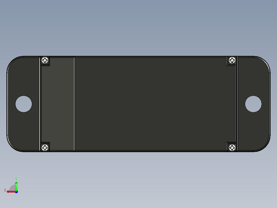 EMAX ES08MDII 伺服电机舵机后视图
