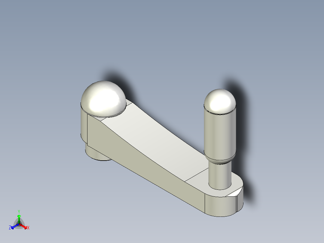 人體工學型把手EKH-3D多系列多零件图纸模型