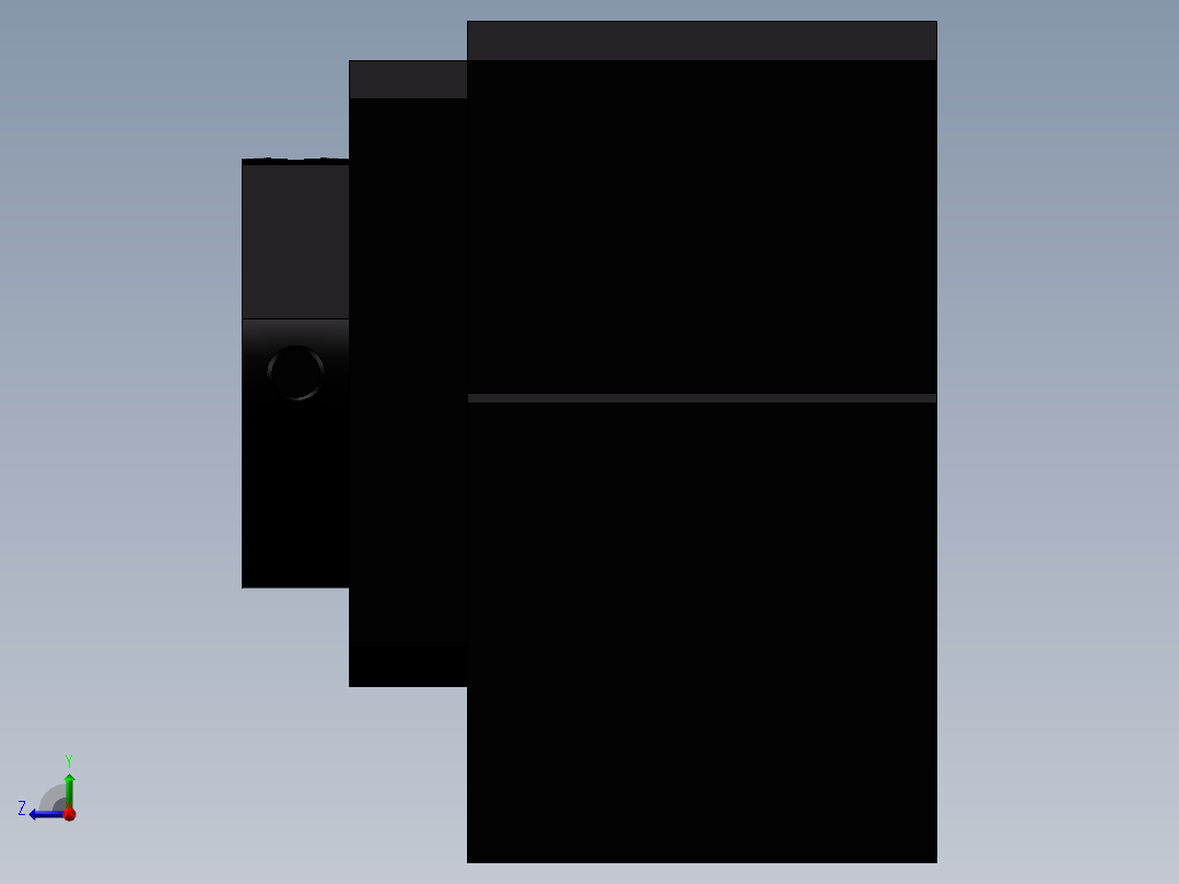 丝杆固定侧LEB21-12右视图