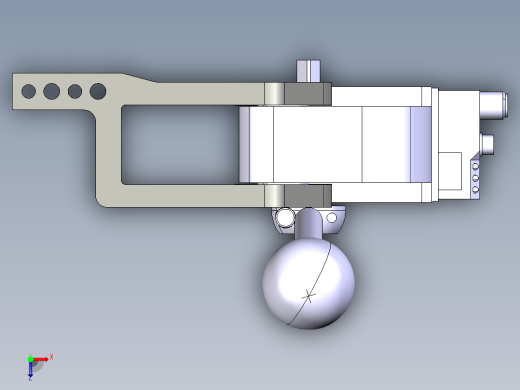 德克斯TUNKERS气缸数模V40.1 BR2 A11 T12 Z_AllCATPart俯视缩略图