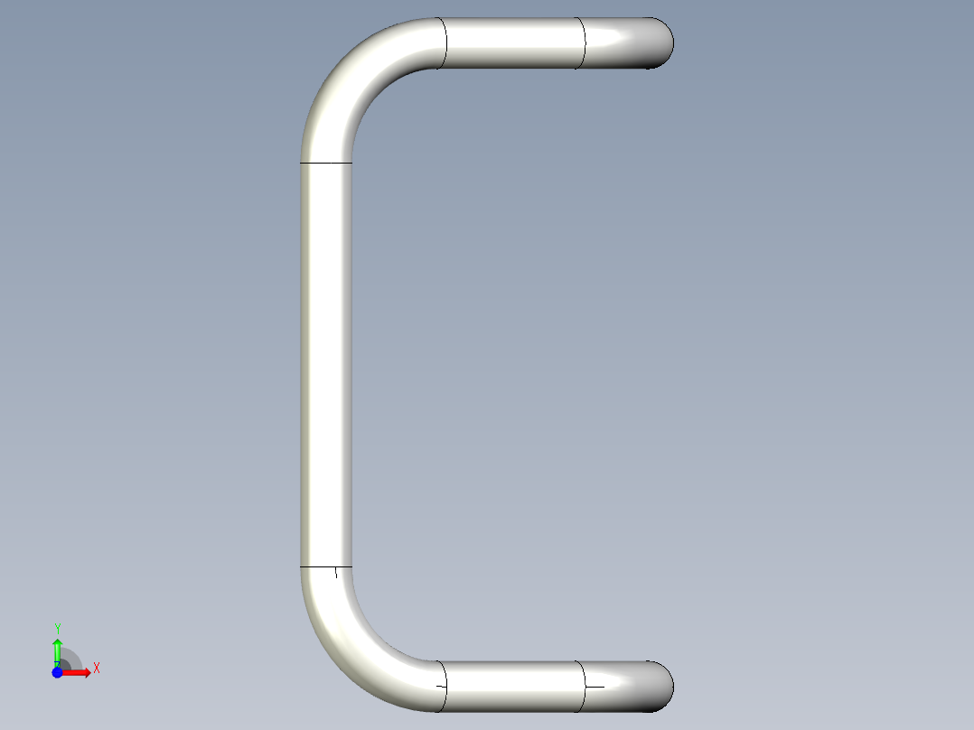 控制箱取手KG-3D多系列多零件图纸模型前视图