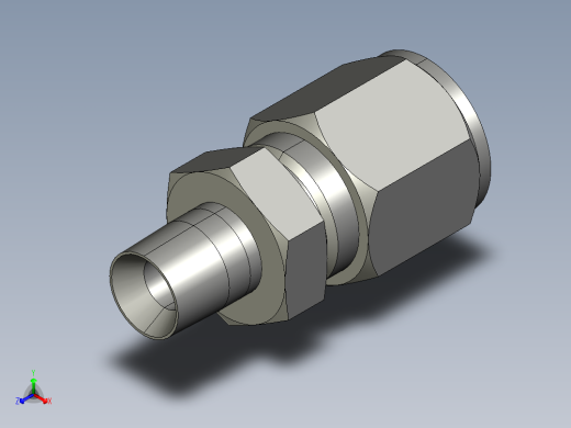 卡套式工业通用硬管接头8-4_fbu-s
