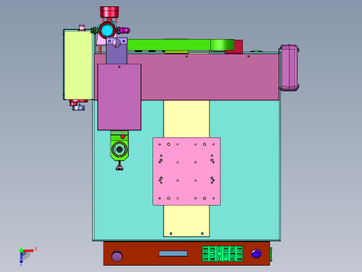 针筒胶锡膏涂胶机俯视缩略图
