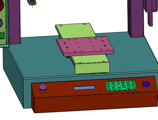 针筒胶锡膏涂胶机