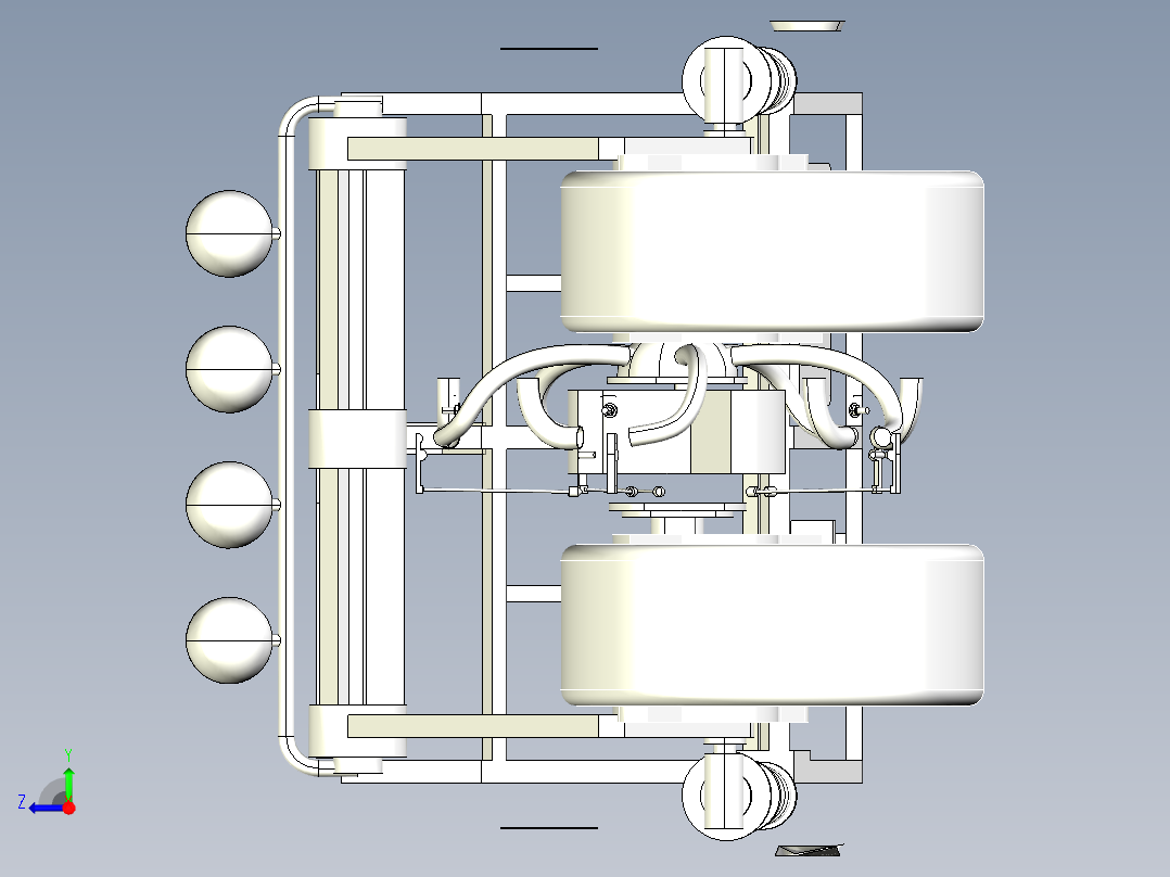 超级英雄座驾右视图