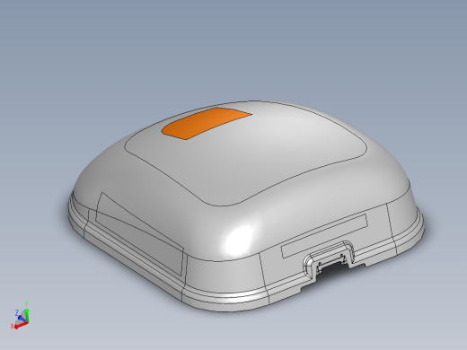 75---自行车行李包盖生产模型SW2014三维图纸模型设计图纸