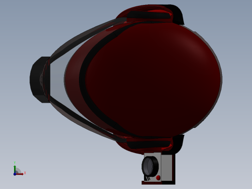 摩托车头盔casco-moto-motorbike-helmet-SolidWorks2016前视缩略图