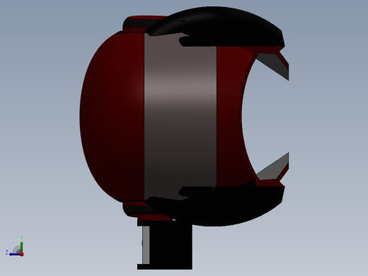 摩托车头盔casco-moto-motorbike-helmet-SolidWorks2016右视缩略图