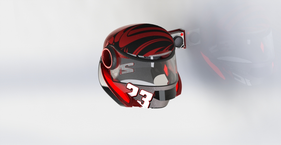 摩托车头盔casco-moto-motorbike-helmet-SolidWorks2016