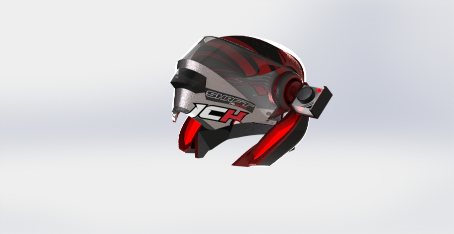 摩托车头盔casco-moto-motorbike-helmet-SolidWorks2016