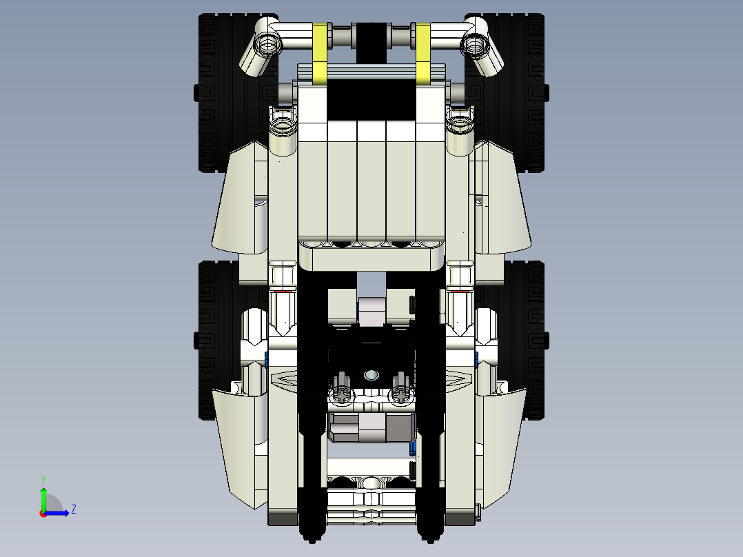lego-technic-42047-police-interceptor.1-乐高玩具赛车左视图
