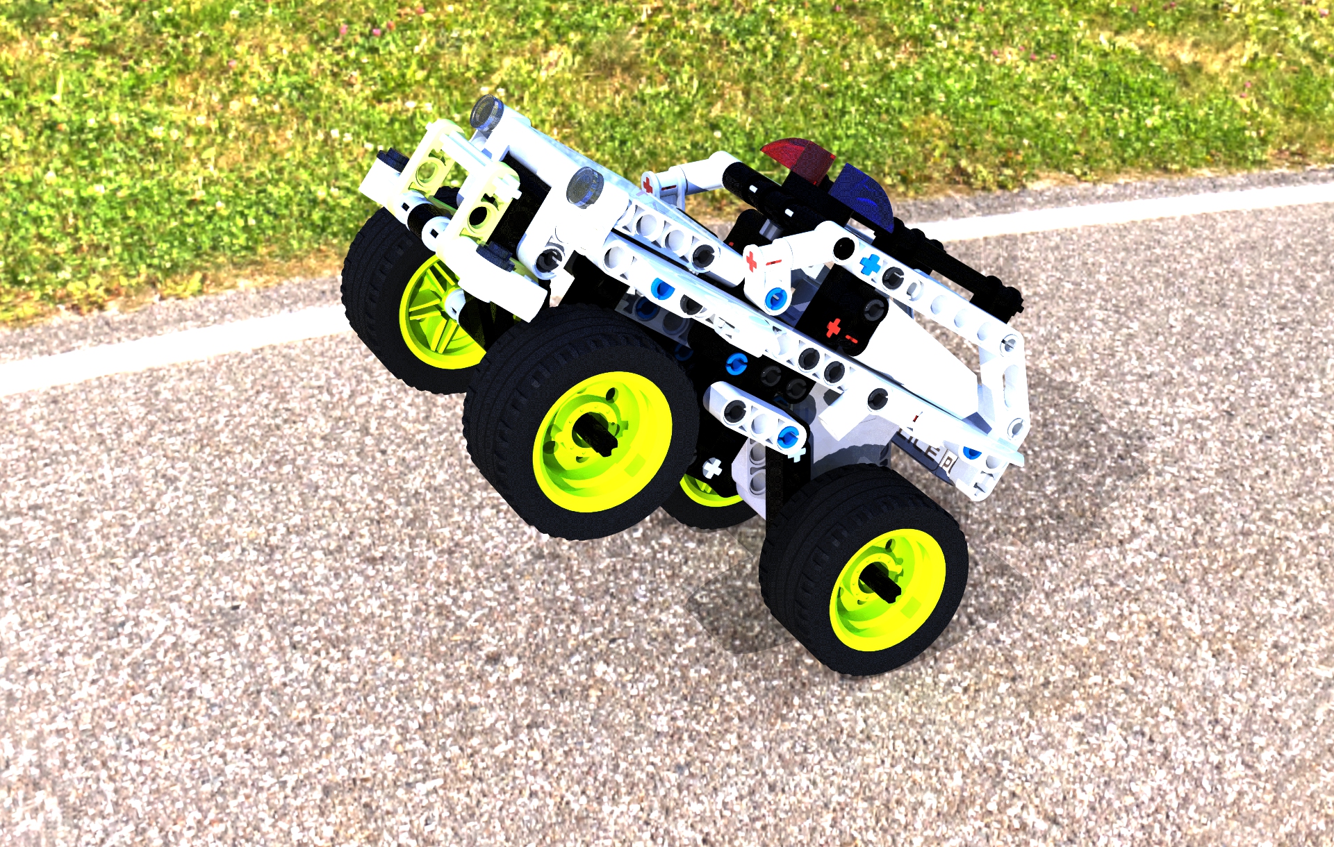 lego-technic-42047-police-interceptor.1-乐高玩具赛车