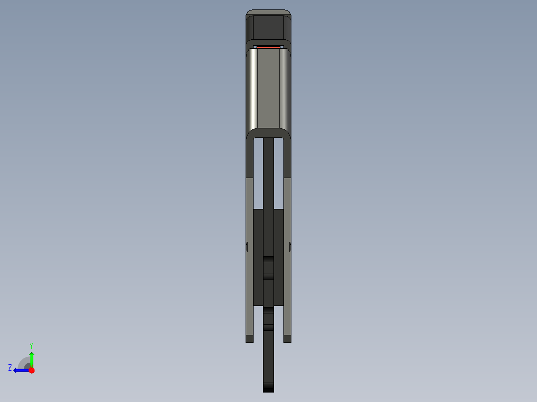 内存条 (3)右视图
