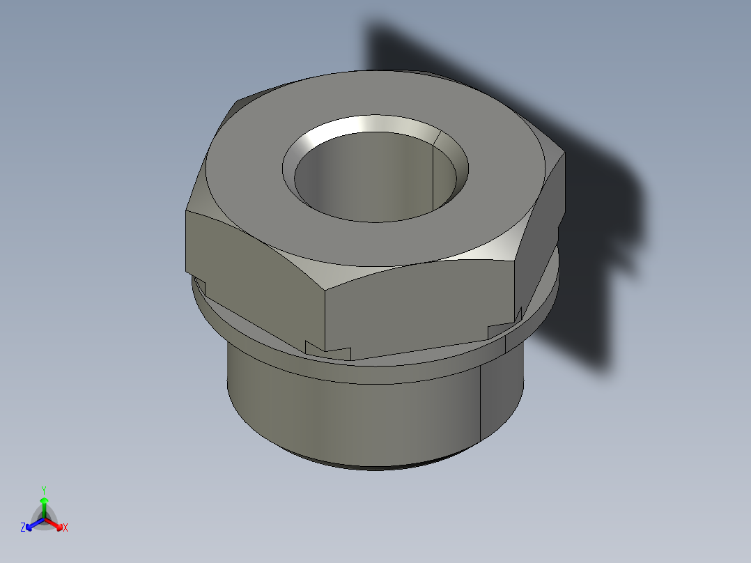 软管与硬管连接用工业通用接头0168_21_13_39主视图